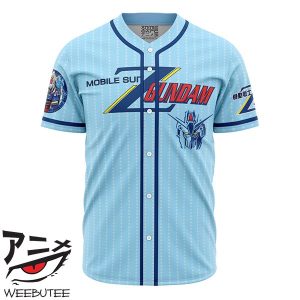 Trippy Abstract Gundam Baseball Jersey