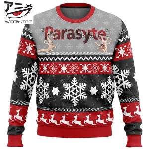 The Maxim Parasyte Snowflake Pattern Anime Best For 2023 Holiday Christmas Ugly Sweater