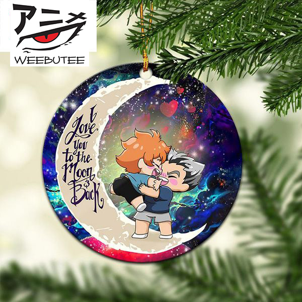 Bokuhina I Love You To The Moon And Back Christmas Tree Decorations 2023 Ornament